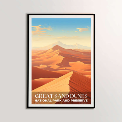 Great Sand Dunes National Park Poster | S07