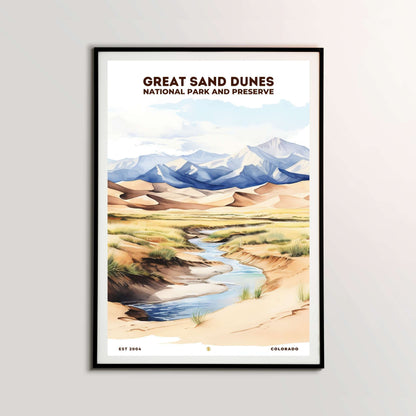 Great Sand Dunes National Park Poster | S08