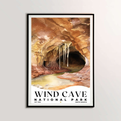 Wind Cave National Park Poster | S04