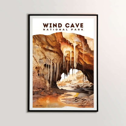 Wind Cave National Park Poster | S08