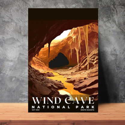 Wind Cave National Park Poster | S03