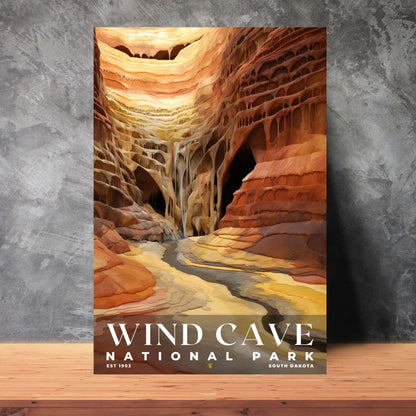 Wind Cave National Park Poster | S09