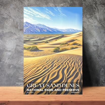 Great Sand Dunes National Park Poster | S02