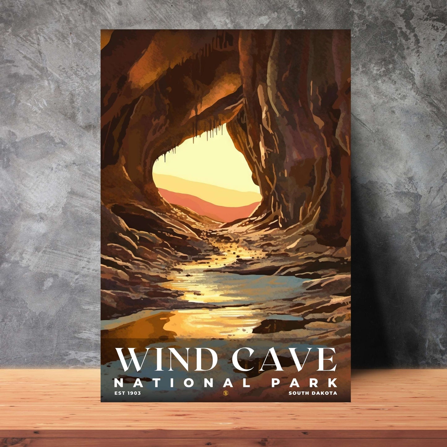 Wind Cave National Park Poster | S05