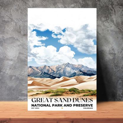 Great Sand Dunes National Park Poster | S04