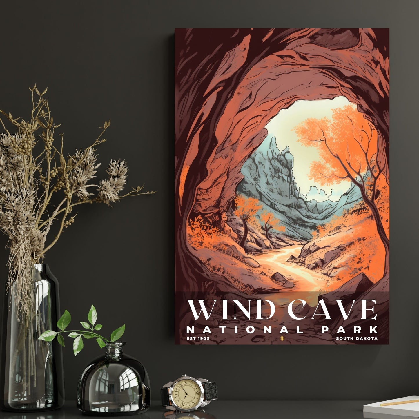 Wind Cave National Park Poster | S02