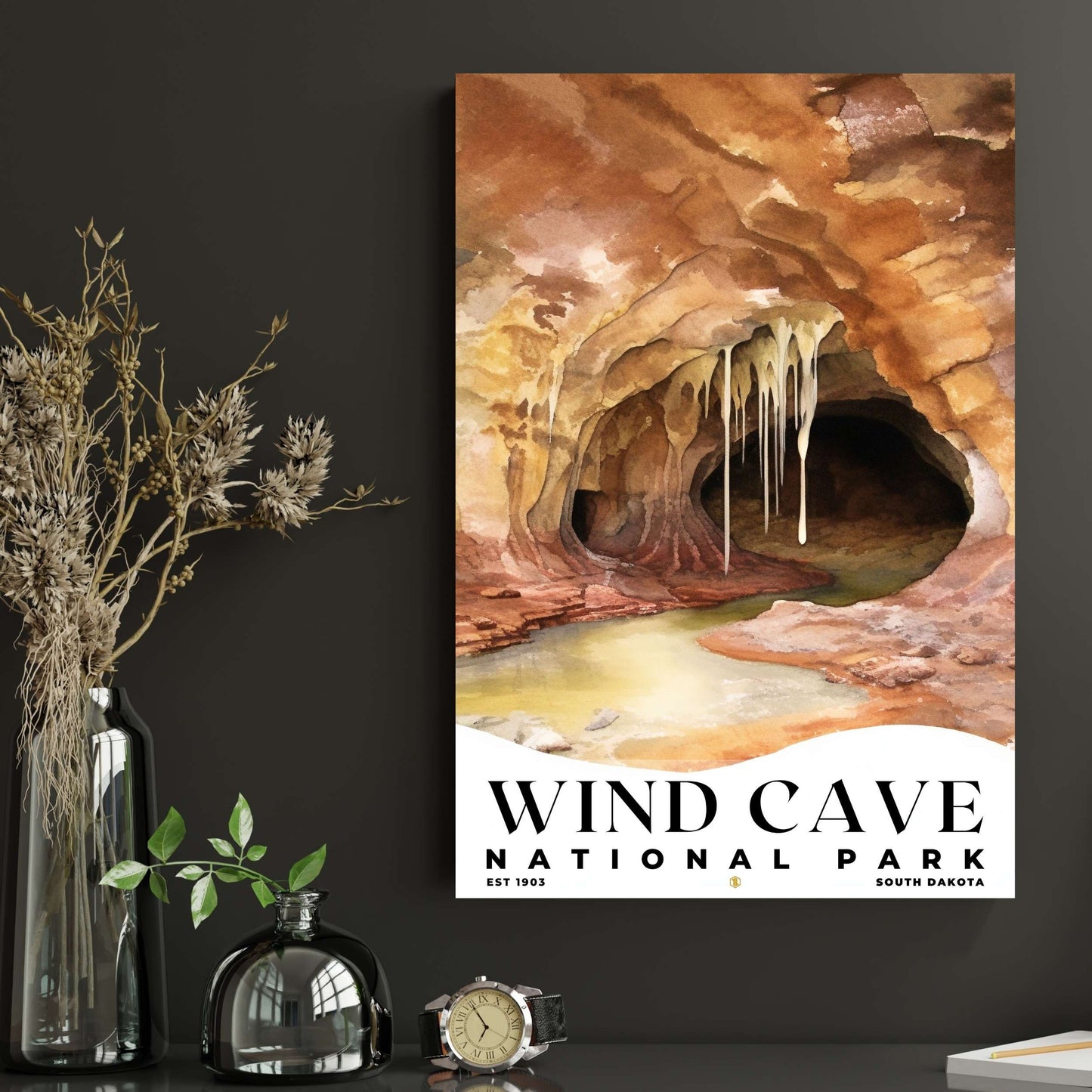 Wind Cave National Park Poster | S04