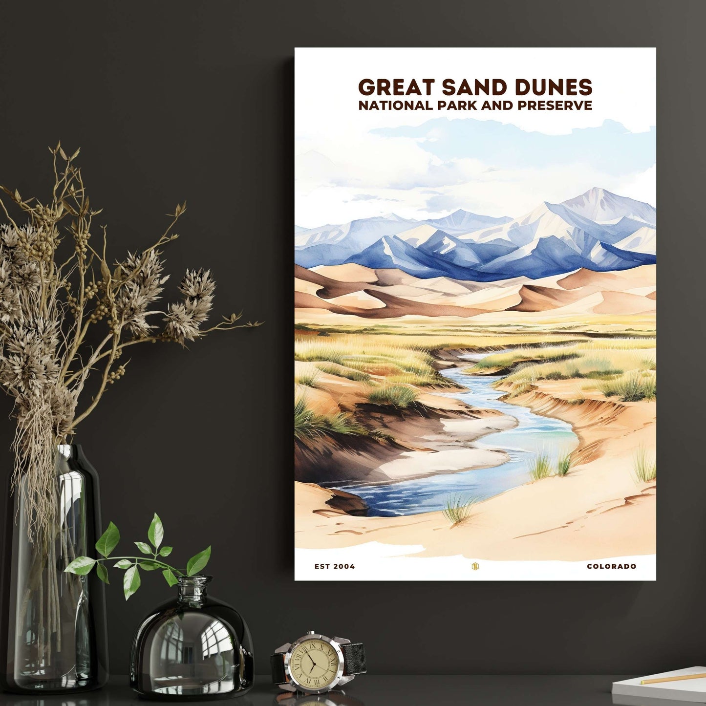 Great Sand Dunes National Park Poster | S08