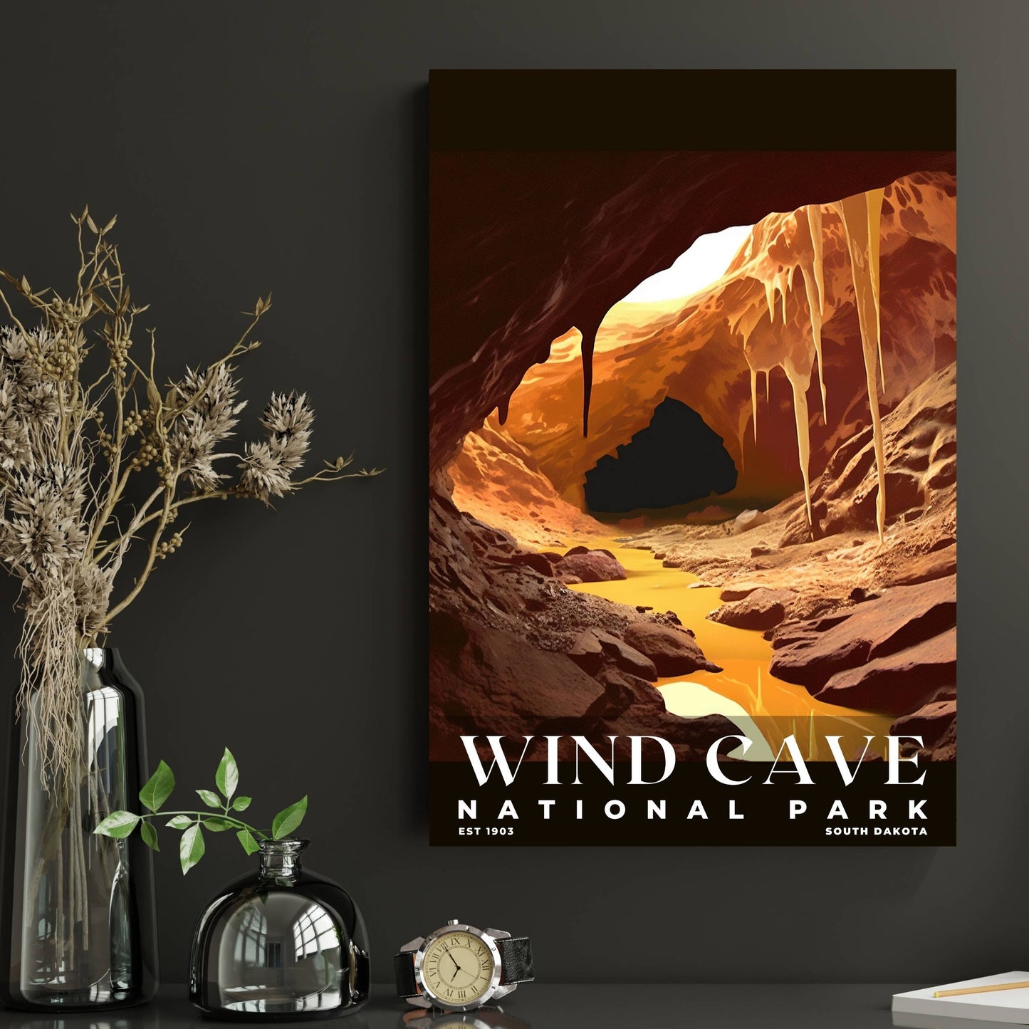 Wind Cave National Park Poster | S03