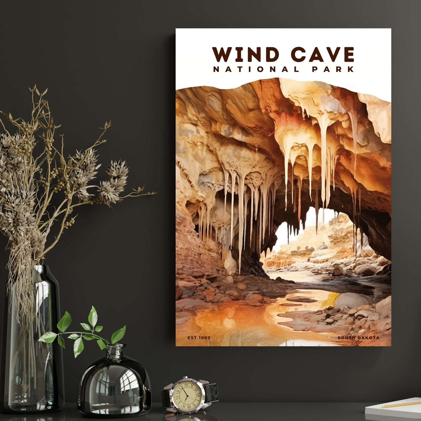 Wind Cave National Park Poster | S08