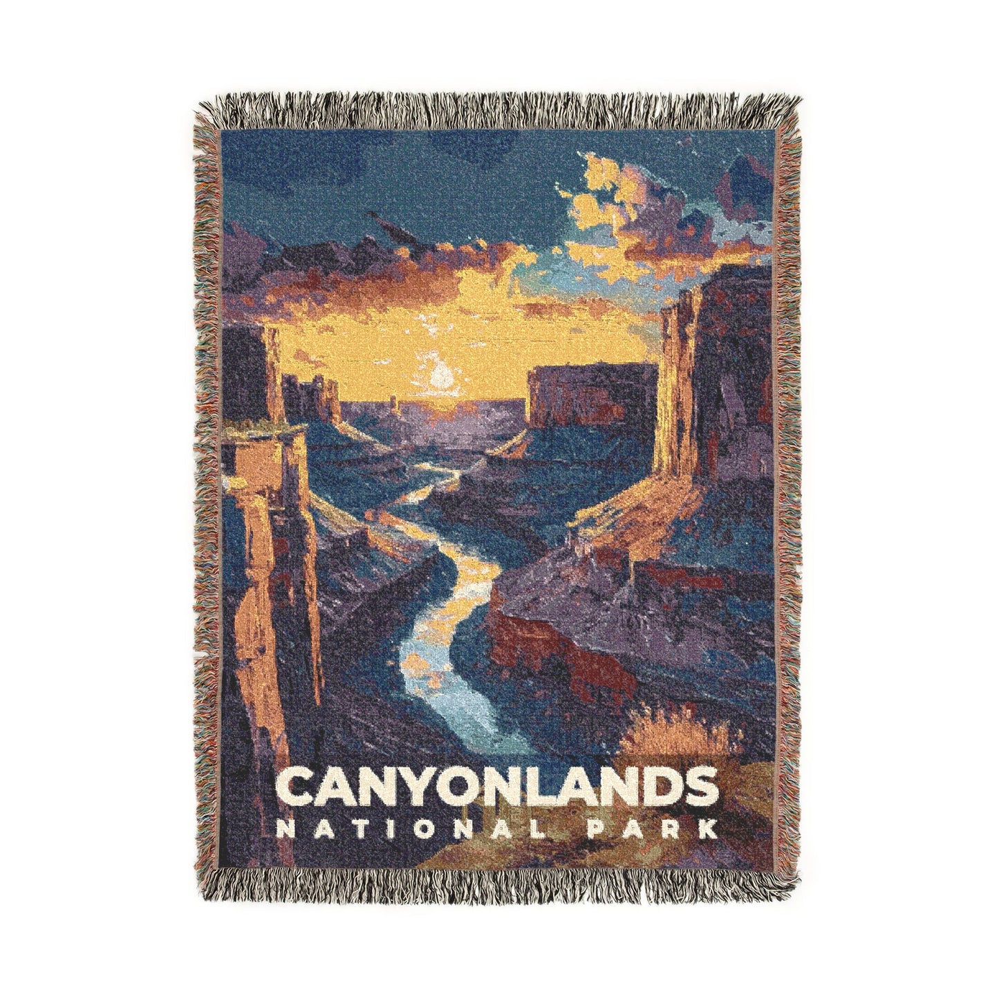 Canyonlands National Park Woven Blanket | S14