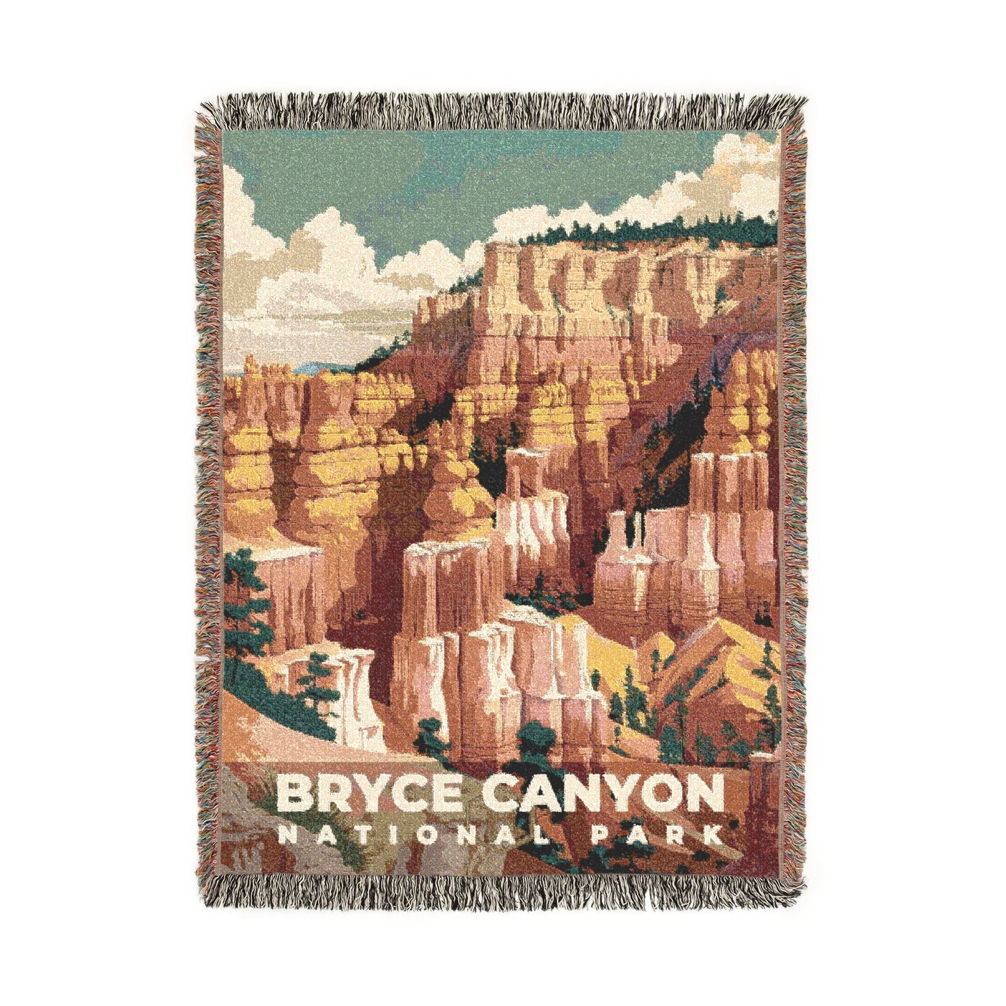 Bryce Canyon National Park Woven Blanket | S11