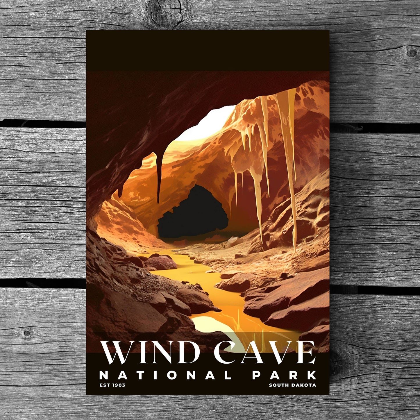 Wind Cave National Park Poster | S03