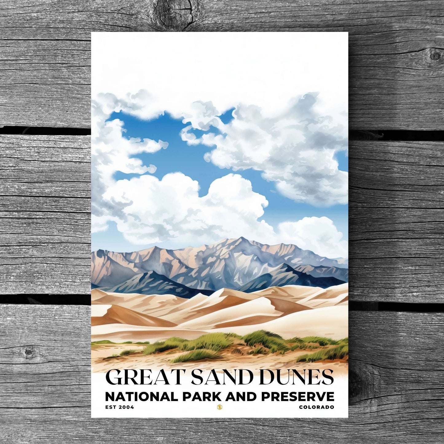 Great Sand Dunes National Park Poster | S04