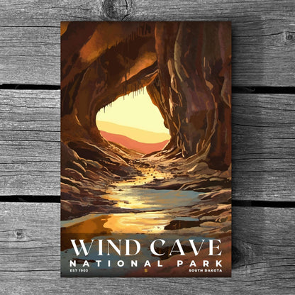 Wind Cave National Park Poster | S05