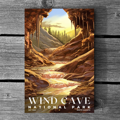 Wind Cave National Park Poster | S07