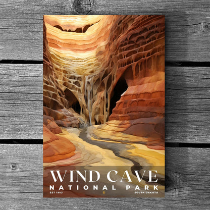 Wind Cave National Park Poster | S09