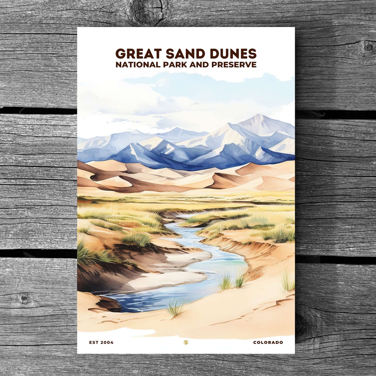 Great Sand Dunes National Park Poster | S08