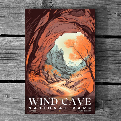 Wind Cave National Park Poster | S02