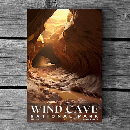 Wind Cave National Park Poster | S10