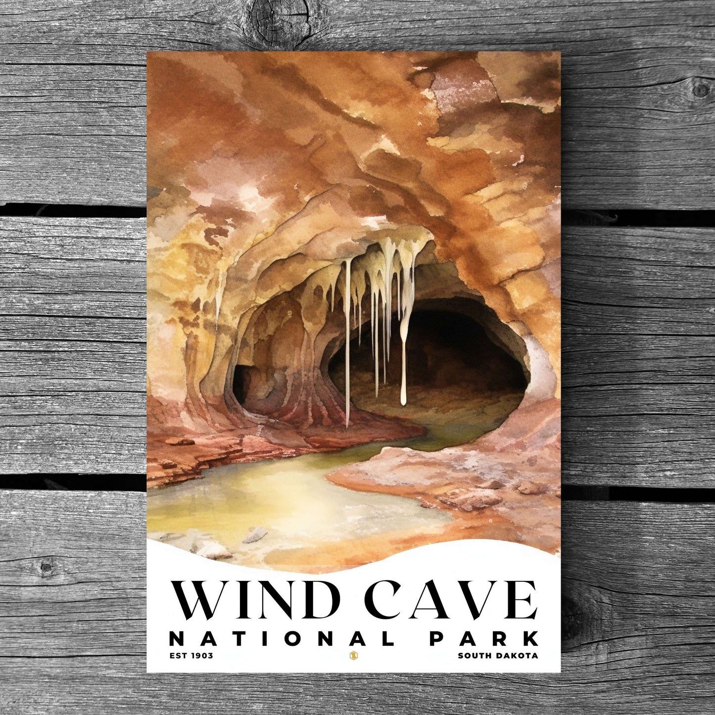 Wind Cave National Park Poster | S04