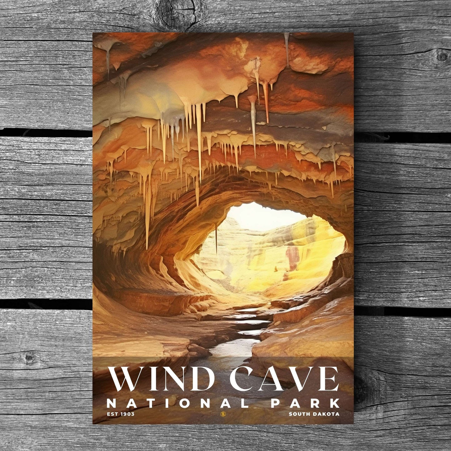 Wind Cave National Park Poster | S06