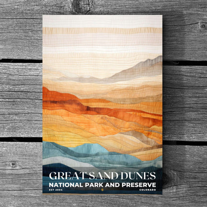 Great Sand Dunes National Park Poster | S09