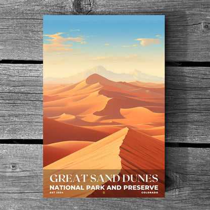 Great Sand Dunes National Park Poster | S07