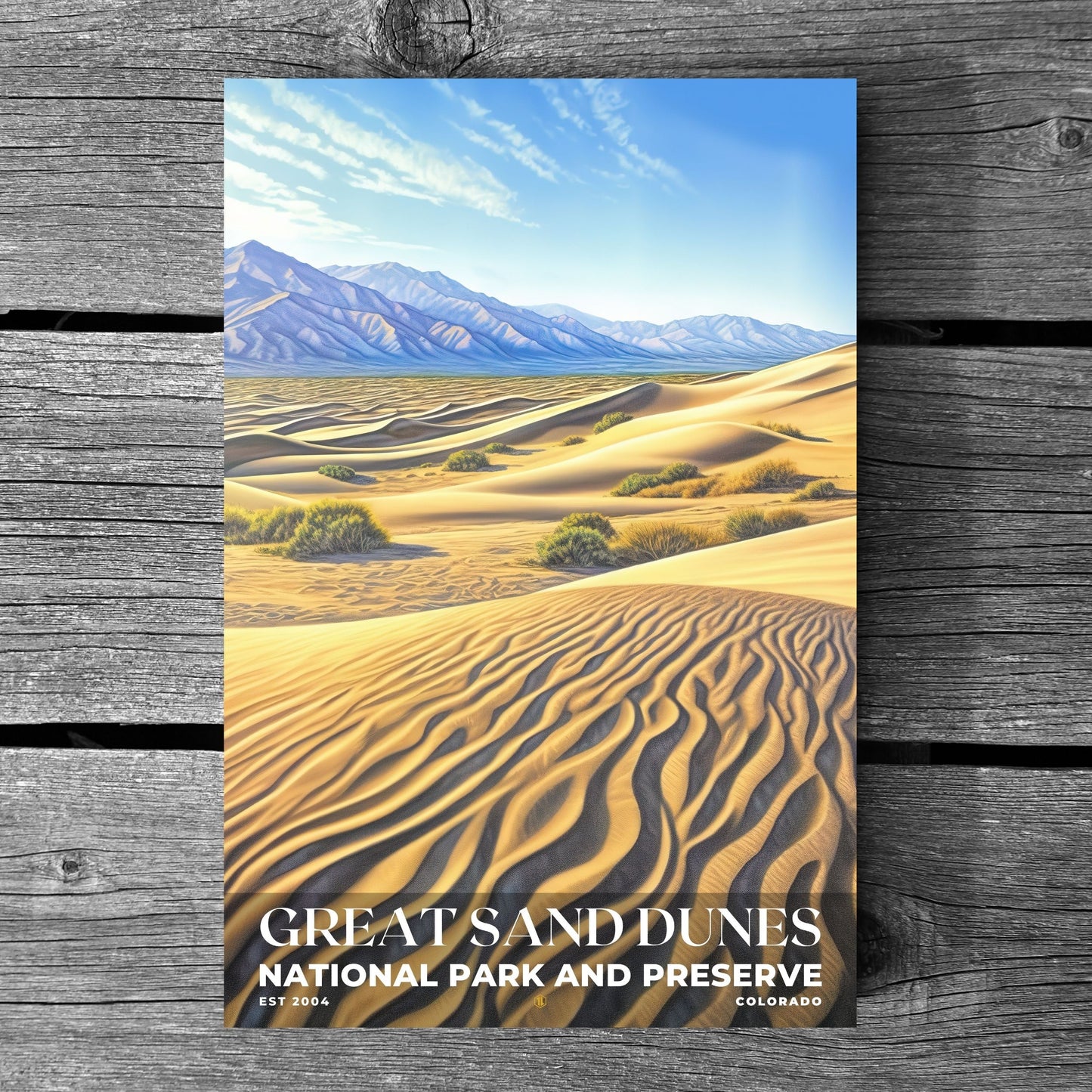 Great Sand Dunes National Park Poster | S02