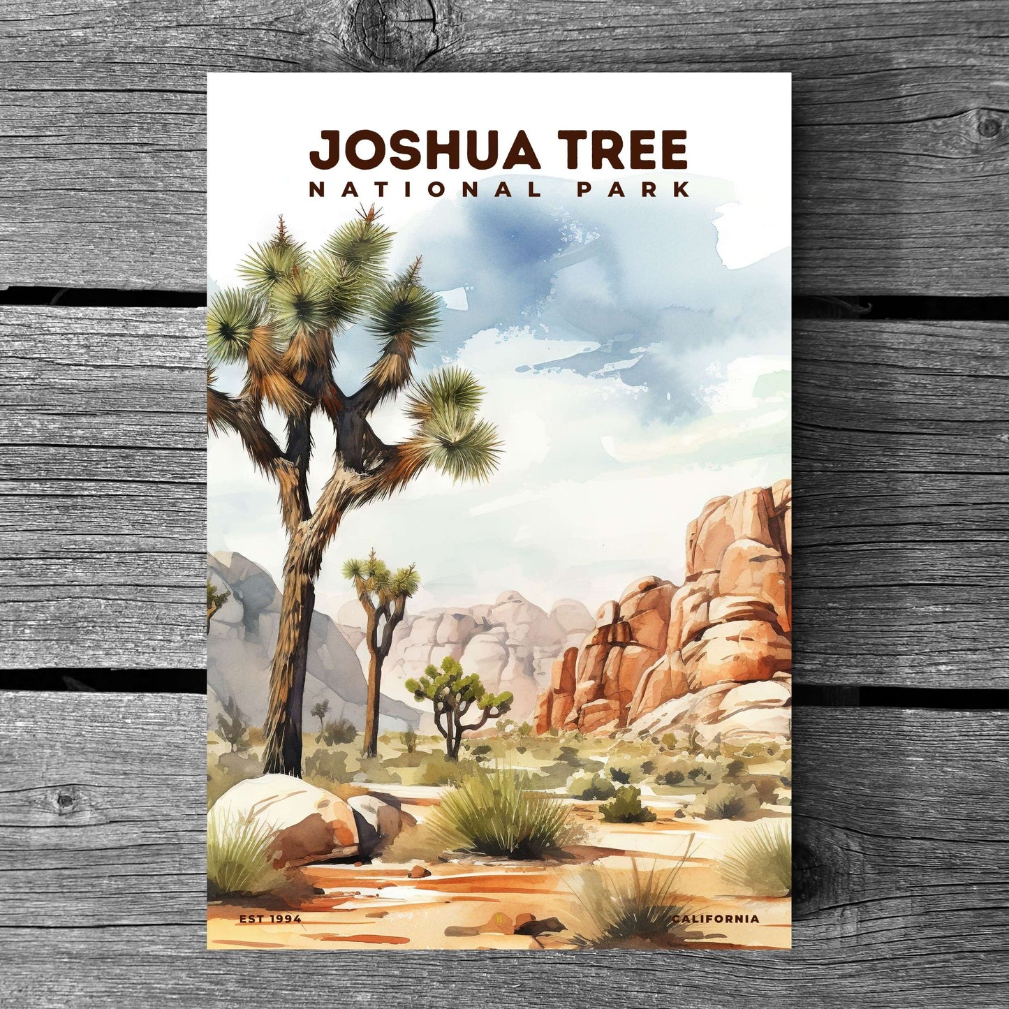 Joshua Tree National Park Poster | S08