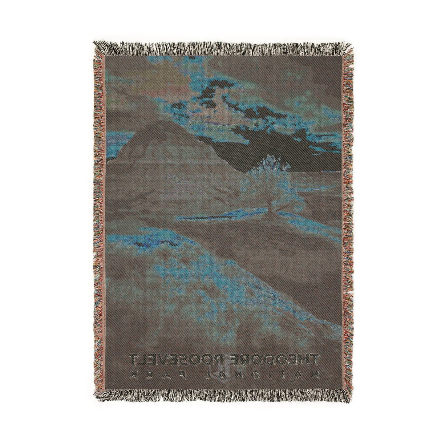 Theodore Roosevelt National Park Woven Blanket | S10