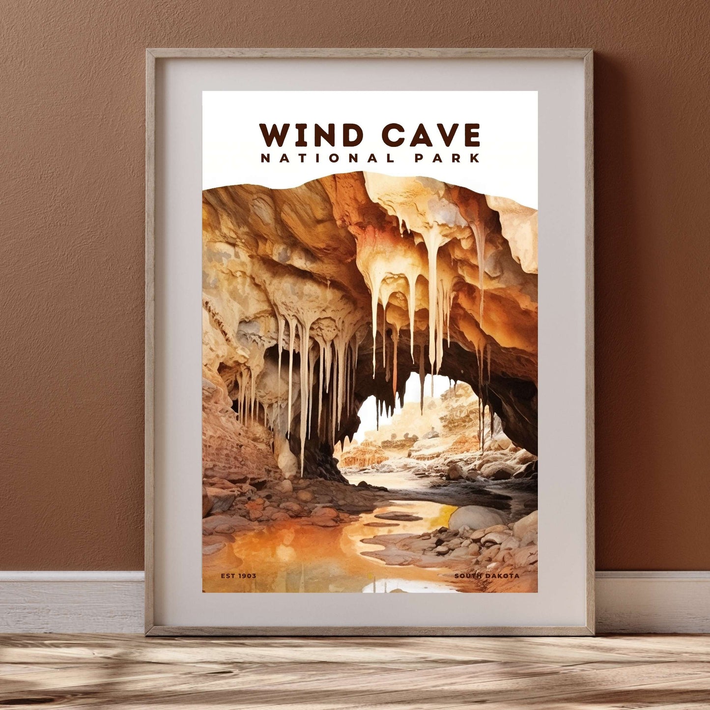 Wind Cave National Park Poster | S08