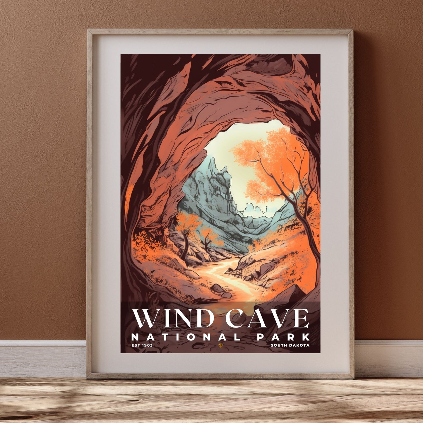 Wind Cave National Park Poster | S02