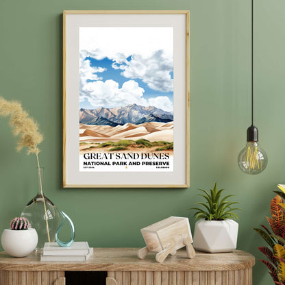 Great Sand Dunes National Park Poster | S04