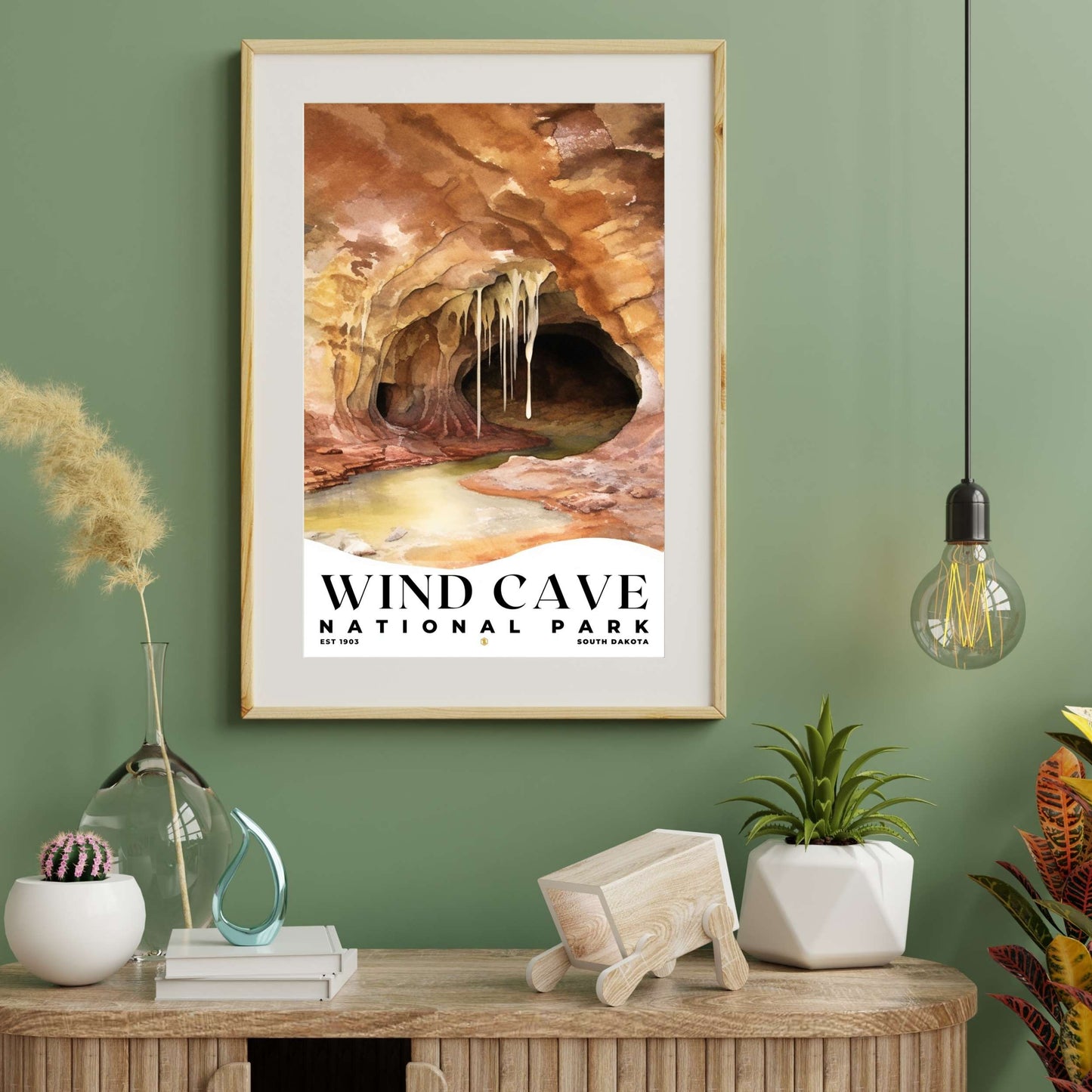 Wind Cave National Park Poster | S04