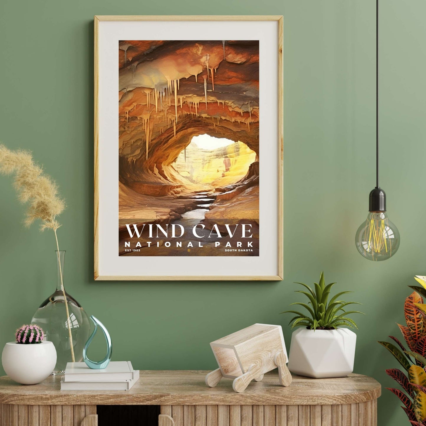 Wind Cave National Park Poster | S06