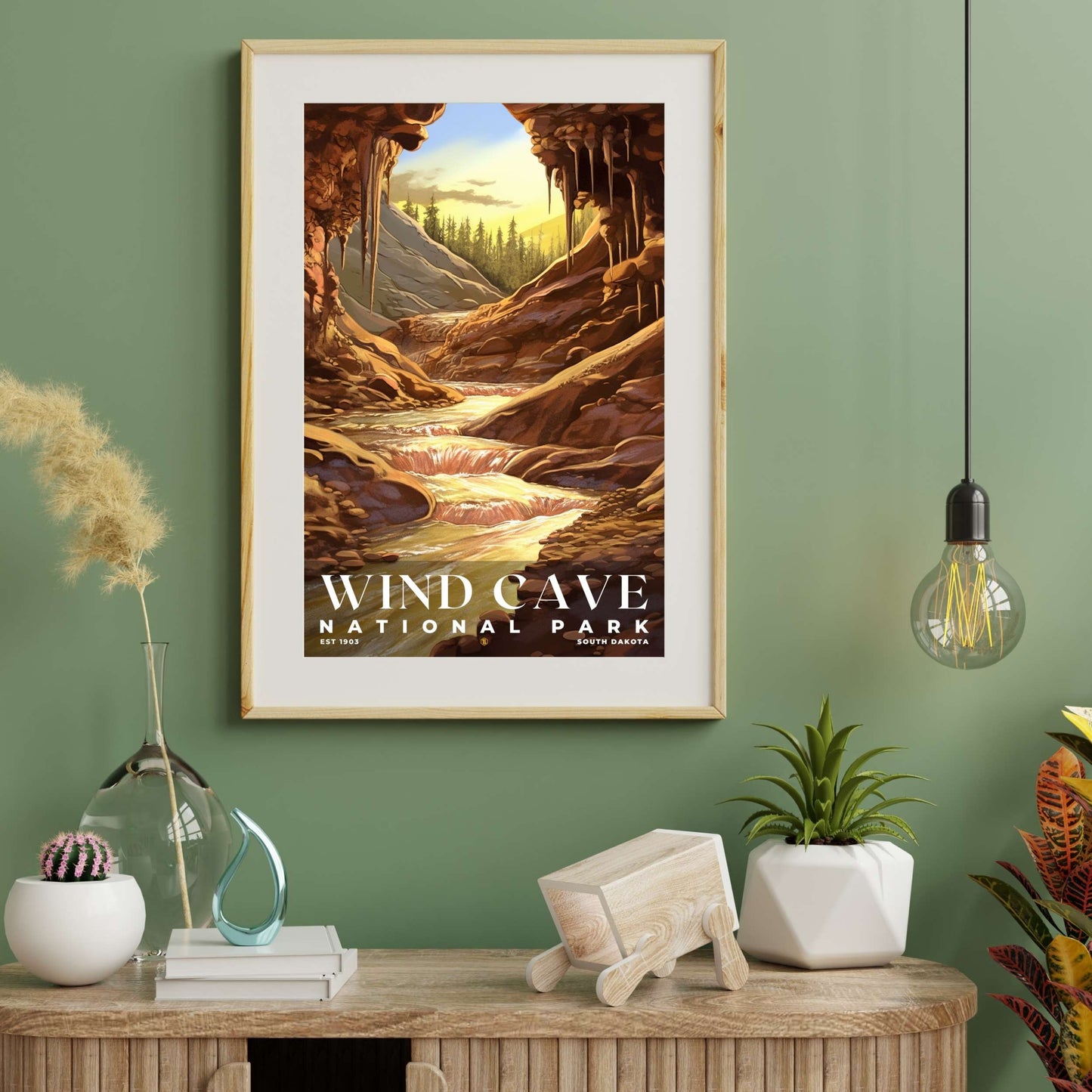 Wind Cave National Park Poster | S07