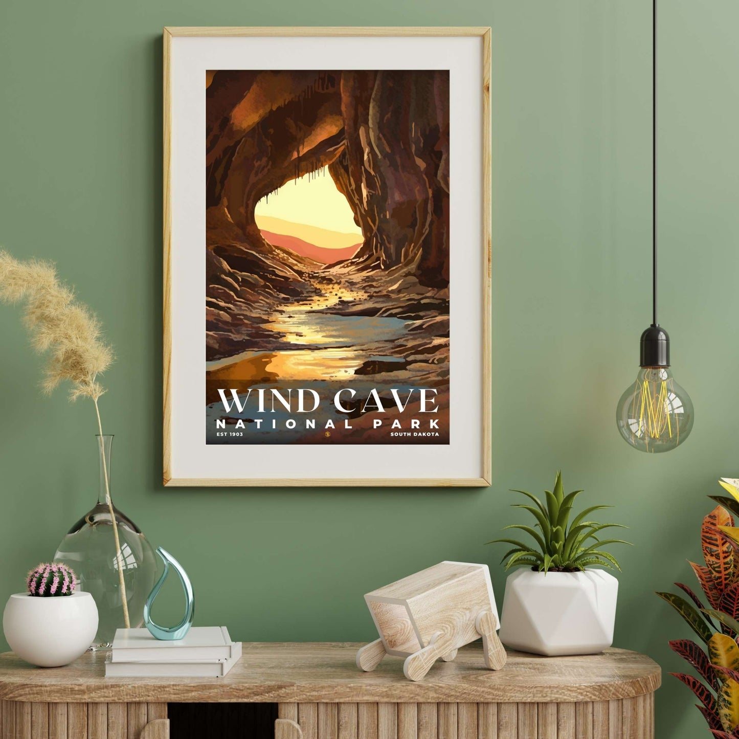 Wind Cave National Park Poster | S05