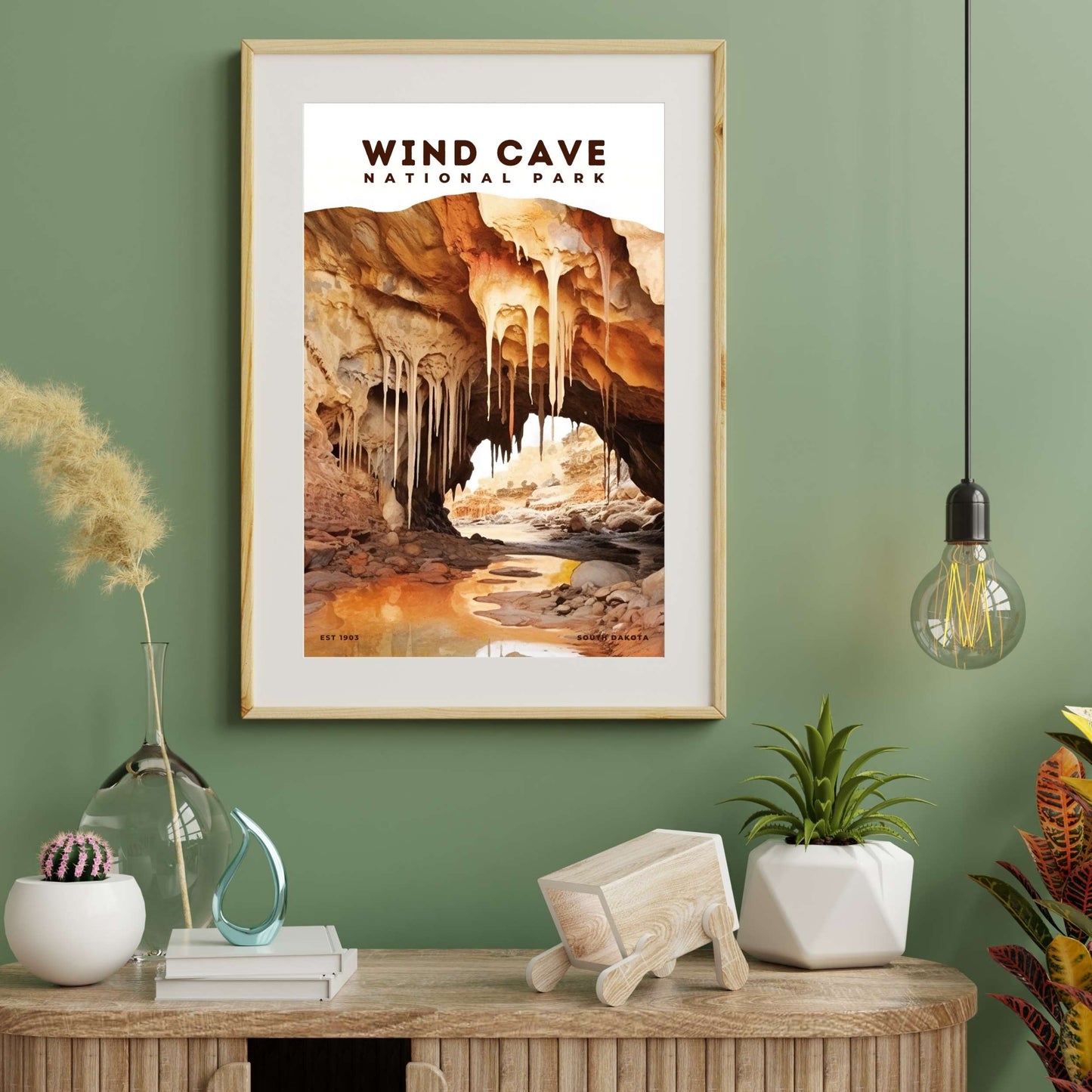 Wind Cave National Park Poster | S08