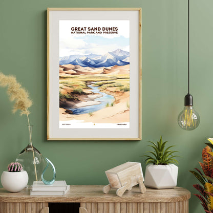 Great Sand Dunes National Park Poster | S08