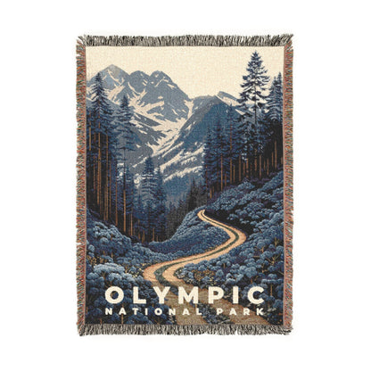 Olympic National Park Woven Blanket | S19