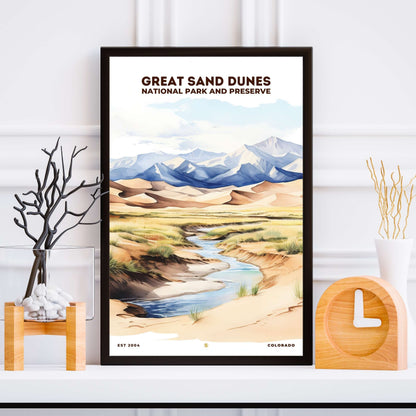 Great Sand Dunes National Park Poster | S08