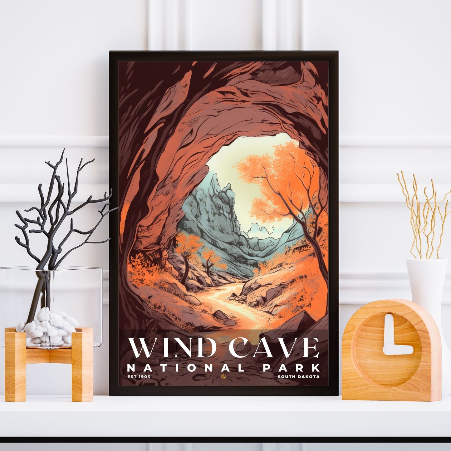 Wind Cave National Park Poster | S02