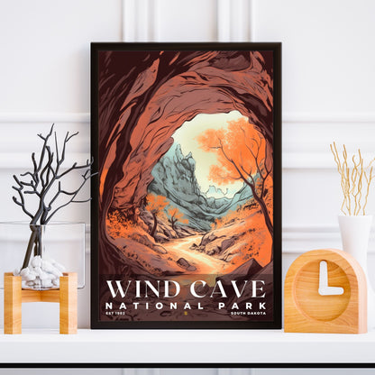 Wind Cave National Park Poster | S02