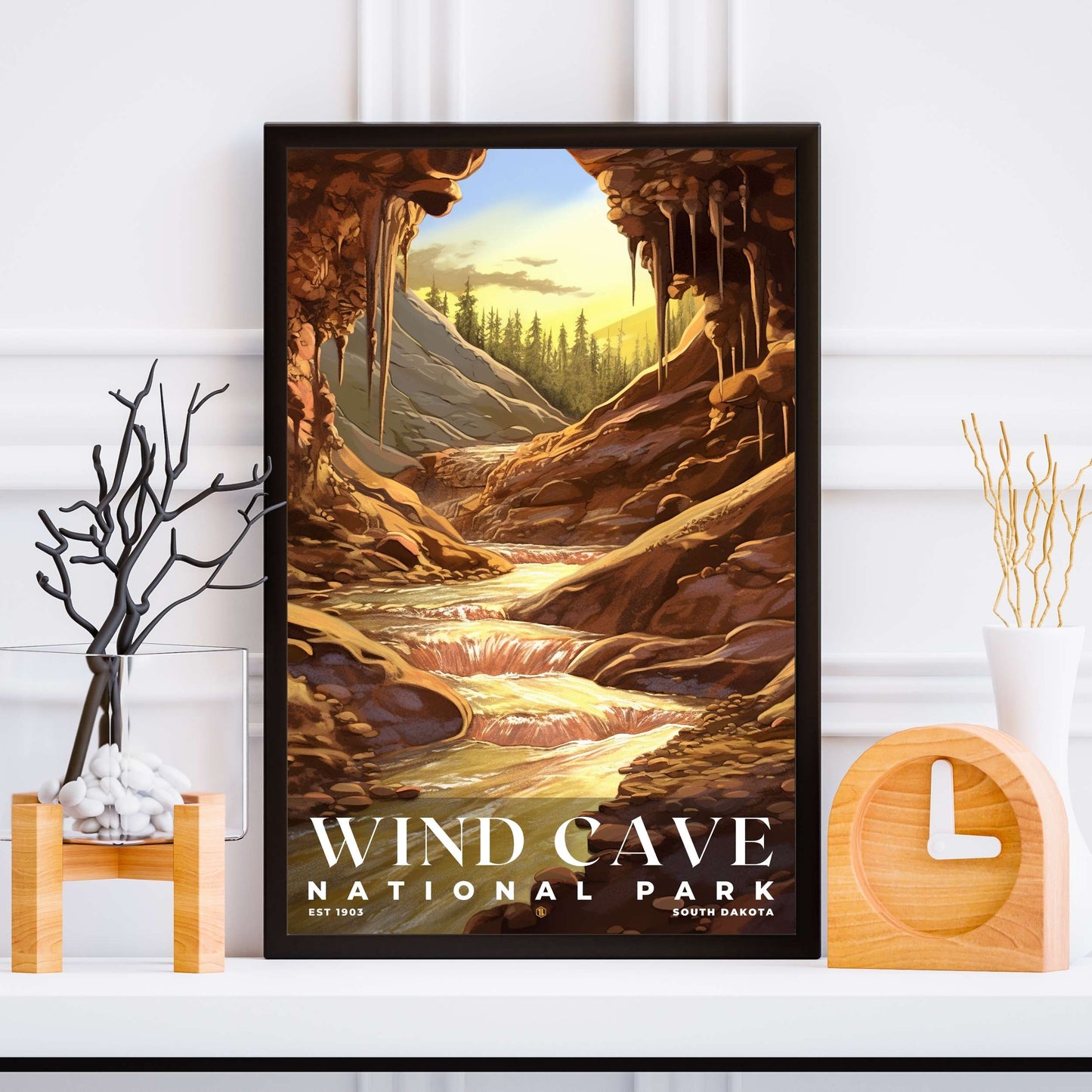 Wind Cave National Park Poster | S07