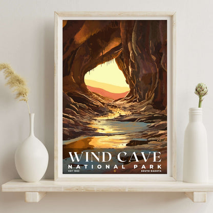 Wind Cave National Park Poster | S05