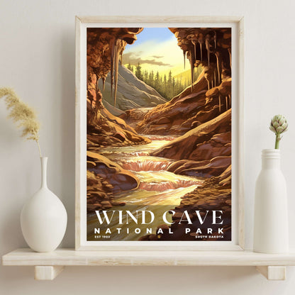 Wind Cave National Park Poster | S07