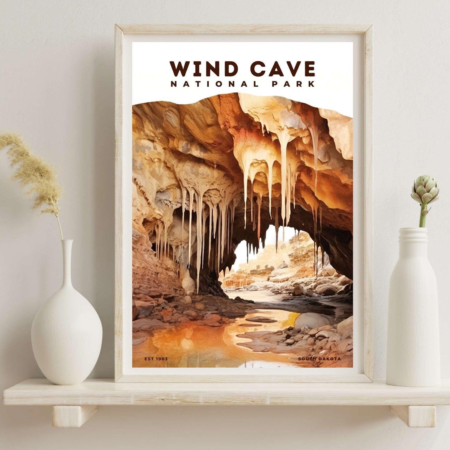 Wind Cave National Park Poster | S08