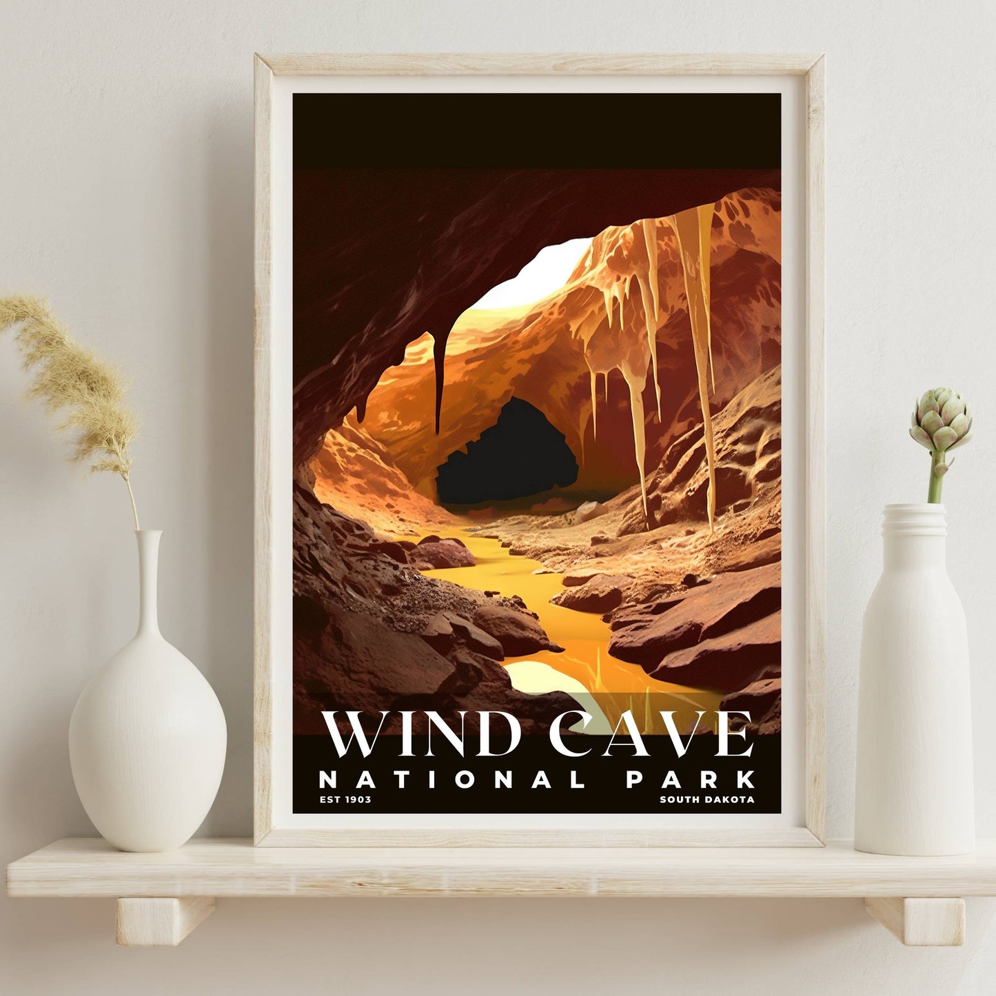 Wind Cave National Park Poster | S03