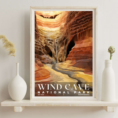 Wind Cave National Park Poster | S09